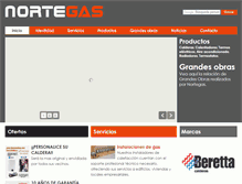 Tablet Screenshot of nortegas.com